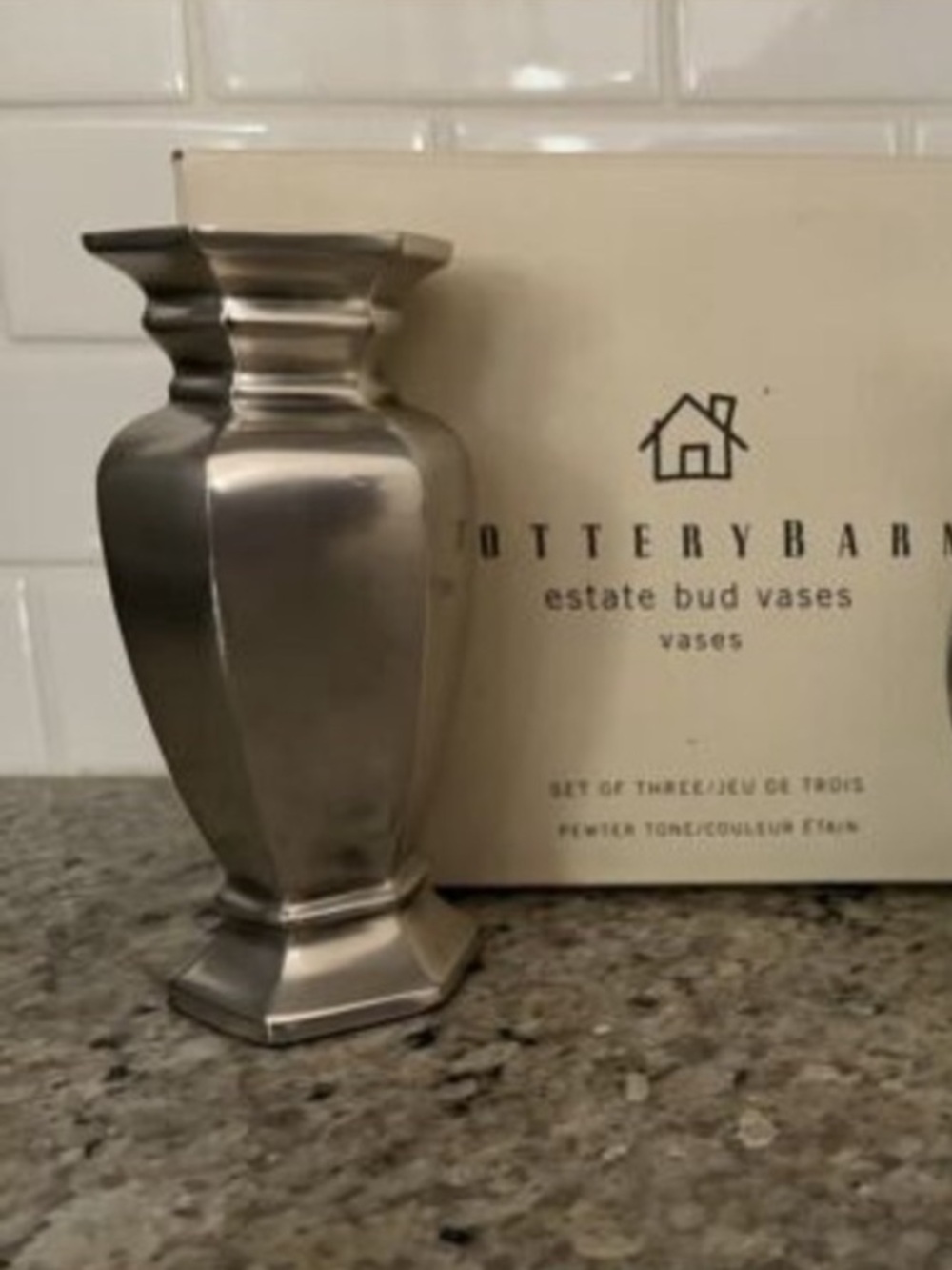 Pottery Barn Vintage Estate (1) Vase